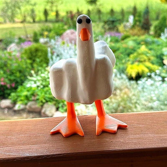 "Duck You" Home/Garden Ornament.