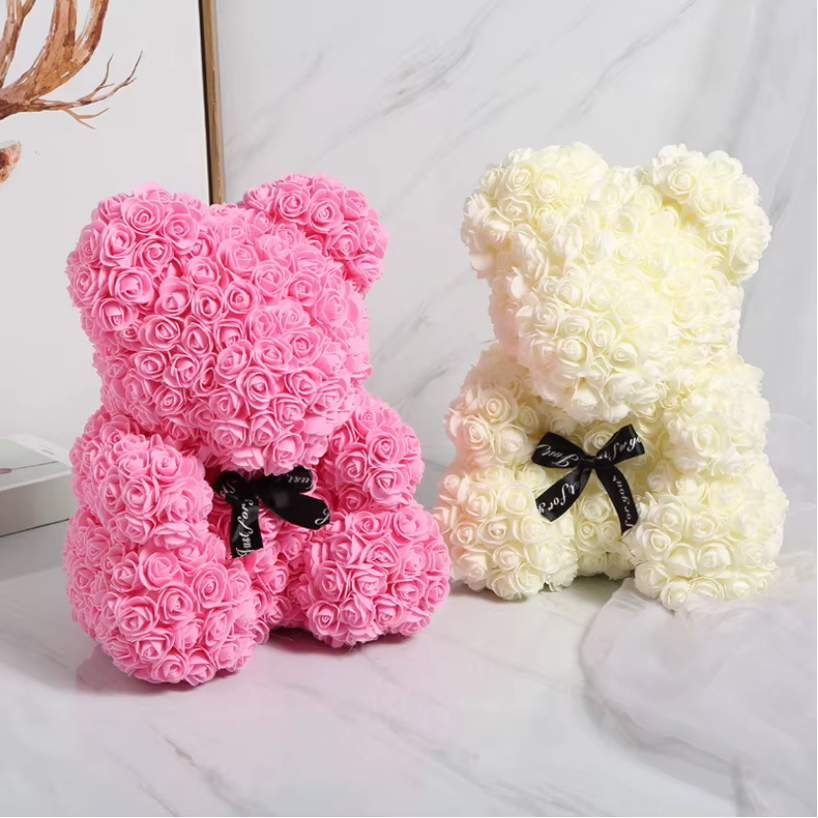 Rose Bear Gift Box