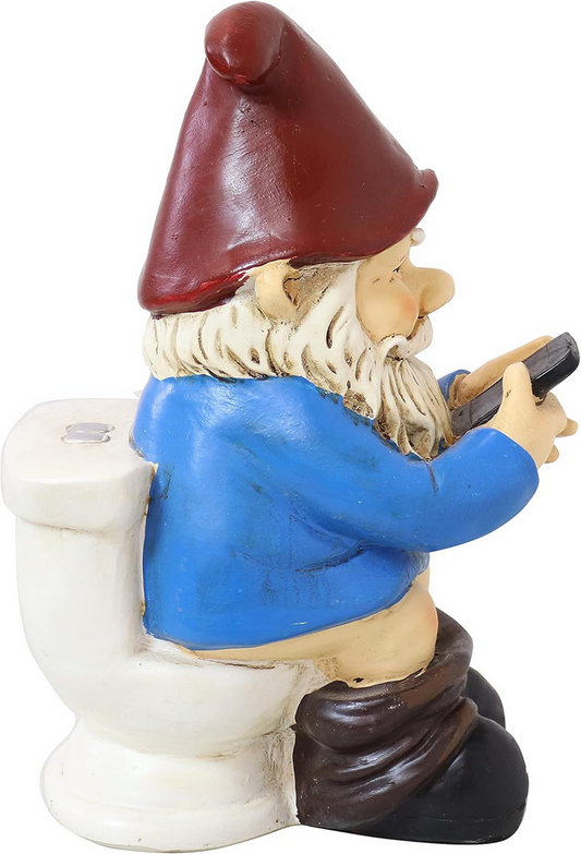 "Gnome" On The Throne - Naughty Gnome