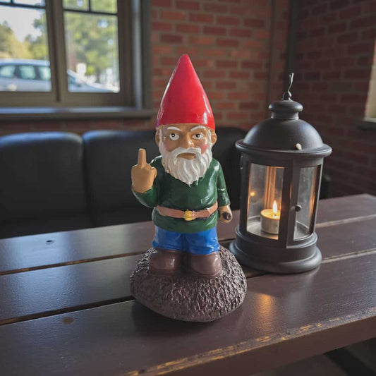 Drunk Grumpy Gnome Pulling Finger