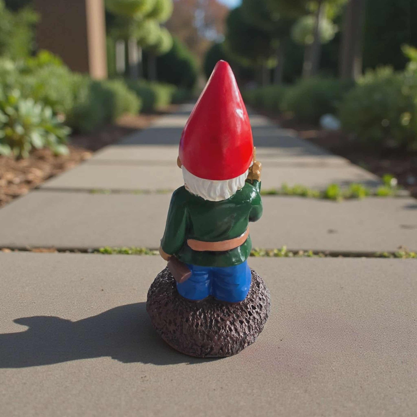 Drunk Grumpy Gnome Pulling Finger