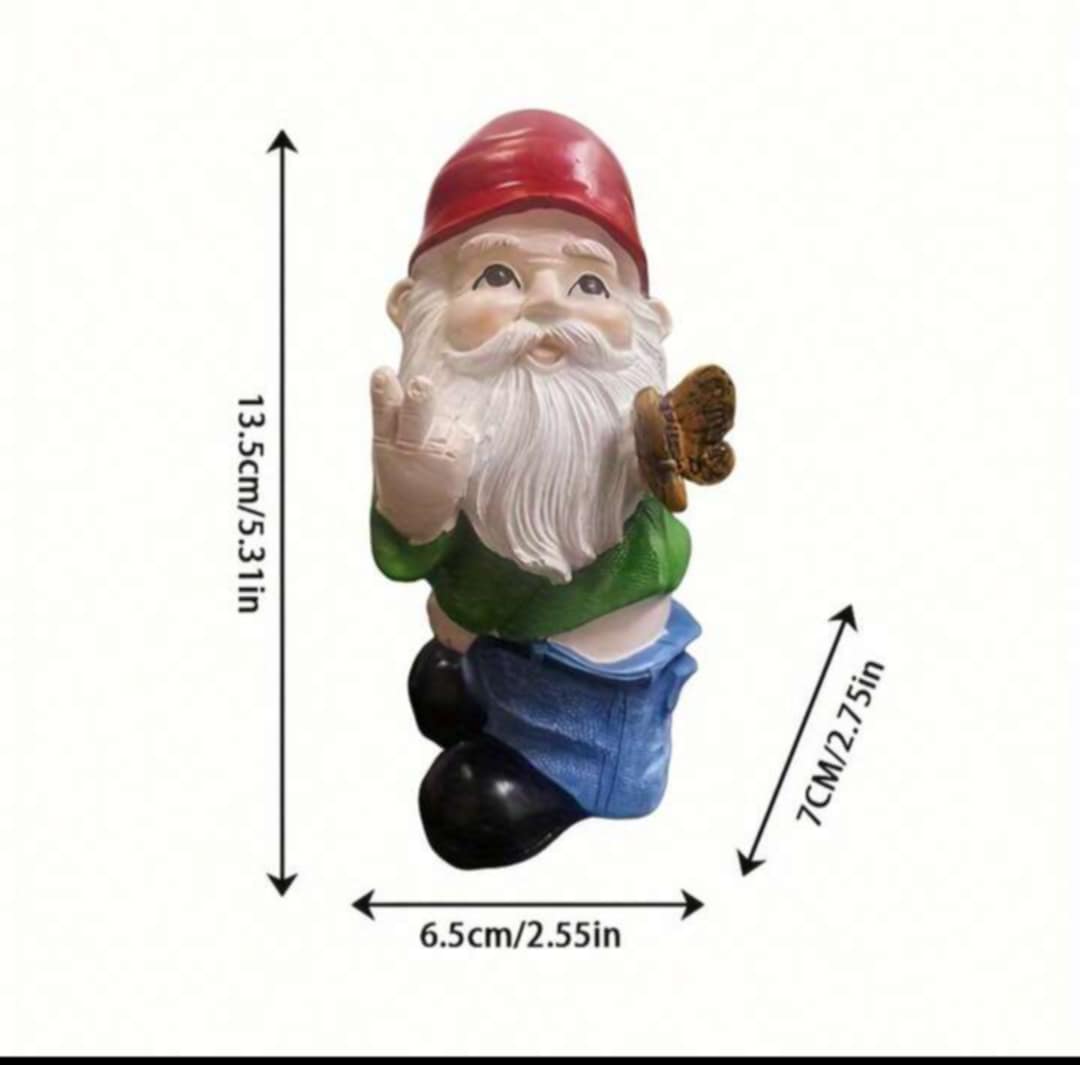 Naughty "Neville" Gnome With Pants Down