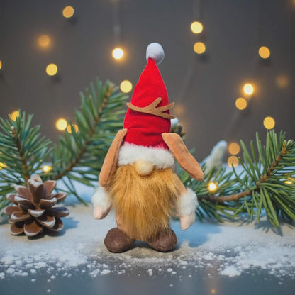 Rudolph Plush Gnome.