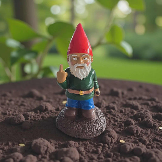 Drunk Grumpy Gnome Pulling Finger