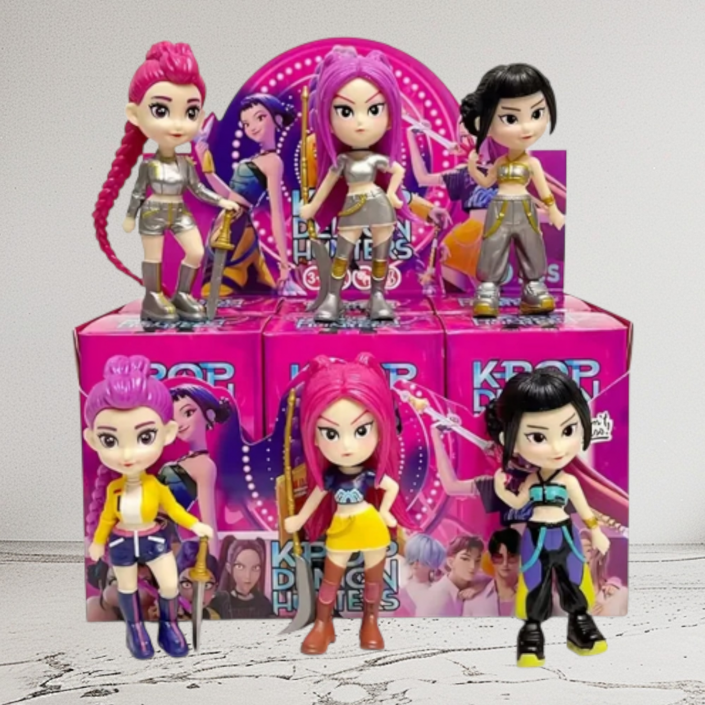 K Pop Demon Hunters Blind Boxes Mini Figures